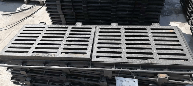 五河球墨铸铁连体双篦展示